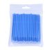 Microbrushes in the package 100pcs / blue