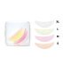 Set of eyelash lamination rollers 4 pairs (S, M, L, XL) / colored transparent in a box / classic