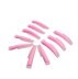 Set of rollers for eyelash lamination / pink long (5 pairs) / in a box