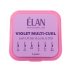 Zestaw wałków do laminowania rzęs (z lokami U-DD) ELAN - VIOLET MULTI-CURL, 6 par