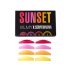 Zestaw wałków do laminowania rzęs VILMY x SERPENINOVA - SUNSET - 4 pary (XXXS, XXS, XS, S)