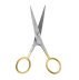 Professional eyebrow scissors ELAN GOLD