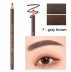 Self-sharpening eyebrow pencil - Cosmetic art 1818 - №7 - gray brown