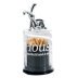 Organizer for cotton swabs and other things with a lid "Bunny" / black