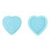 Glue Palette 20 Holes Heart - Blue