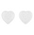 Glue Palette 20 Holes Heart - Transparent