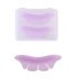 Płatki do rzęs Butterfly Lower Lash Roller Patch (1 para w pudełku) - Lawendowy brokat