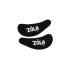 Reusable silicone eye patches ZOLA (1 pair) / black