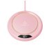 Gel heating coaster warmer - Heating Cup USB - pink