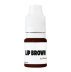 Пігмент-коректор для перманентного макіяжу губ The Mineral - Lip Brown, 6 мл