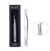 Eyelash extension tweezers VILMY / boot (tilt angle 50°) / S-50