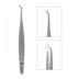 Eyelash tweezers Staleks Staleks EXPERT 40/1 (L-shaped, 50')