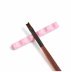 Thin long plastic brush stand - pink