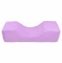 Long pillow for eyelash extension and beauticians - velvet | lavender
