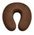 U-shaped eyelash extension and beauty pillow | velvet | dark brown