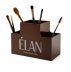 ELAN Professional Brush Organizer - Brown