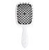 Расческа для волос Hair Brush - белая ручка с черной серединой (в пакете)