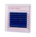 Ресницы для наращивания Design Lashes (10 линий) / 0,07, mix C / 7-12 мм / синие