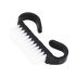 Nail dust brush, 5 cm, black, 1 pc / DISCOUNT (crumpled)