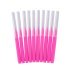 Щіточка для вій та брів бебі браш BABY BRUSH - малинова (0,9 мм), 1 шт
