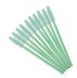 SILICONE brushes for eyebrows and eyelashes / plain mint / 50 pcs per pack