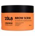 Zola Eyebrow Scrub - Brow Scrub - ORANGE, 100 ml