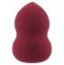 Спонж для макияж Bogenia BG319-2 / бордовый, форма груша