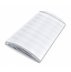 Glass palette for eyelash extensions, curved with markings from 7 to 14 mm