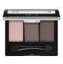 Тіні для повік компактні потрійні Bless Beauty - Trio Fusion Eyeshadows - 01