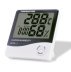 Thermometer-hygrometer HTC-1 with clock