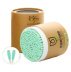 Patyczki higieniczne Sinwuas Bamboo Cotton Swabs, 200 szt., opakowanie kartonowe - zielone - RABAT