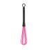Paint Whisk Plastic - Black Handle with Pink