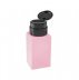 Pump dispenser for liquids (square large) 200 ml / pink