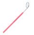 MIRROR for eyelash extension, STEEL, 2 cm – coral