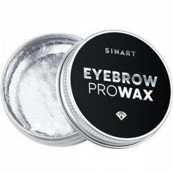 Воск для оформления бровей Sinart EYEBROW PRO WAX CRYSTAL / белый, 30 г