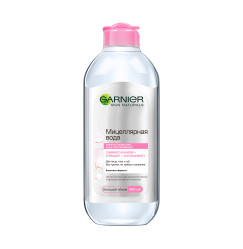 Мицеллярная вода для всех типов кожи Garnier Skin Naturals, 400 мл (розовая средняя)