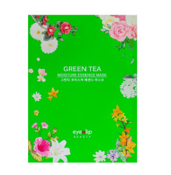 Mask fabric for the face Eyenlip Moisture Essence Mask / GREEN TEA