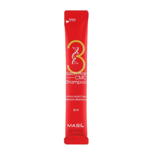 Шампунь восстанавливающий с аминокислотами MASIL 3 Salon Hair CMC Shampoo / КРАСНЫЙ, 8 мл