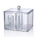 Organizer multifunctional "Crystal box" transparent low