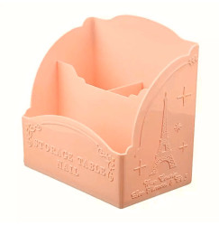 Brush holder for 3 sections "Paris", orange wide