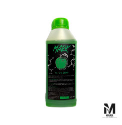 Antibacterial green soap (concentrate) / MARK / Tattoo Soap / apple, 500 ml