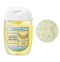 Антисептик для рук MERMADE / Banana Nirvana / міні, 29 мл