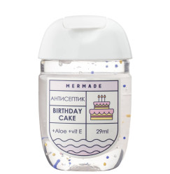 Антисептик для рук MERMADE / Birthday Cake / міні, 29 мл