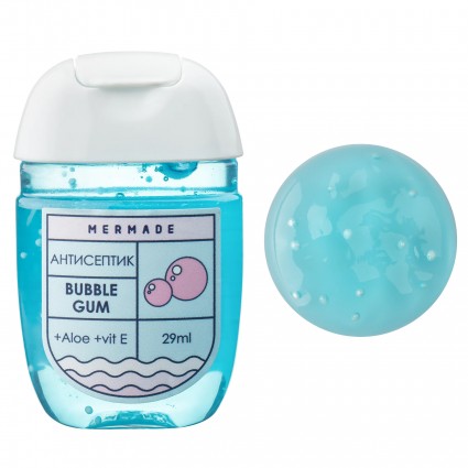Антисептик для рук MERMADE / Bubble Gum / мини, 29 мл