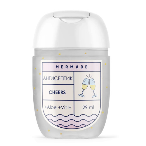 MERMADE Hand Sanitizer - Cheers - mini, 29 ml