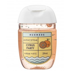 Антисептик для рук MERMADE / Citrus Party / мини, 29 мл