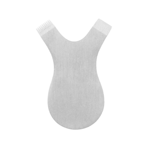 Reusable eyelash lamination applicator steel / classic silver
