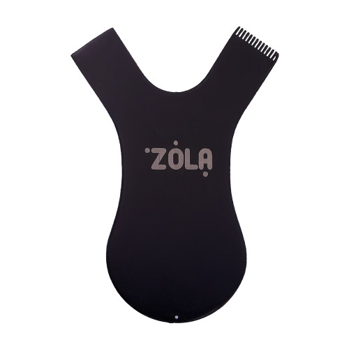 ZOLA metalowy APLIKATOR-grzebień – COMB Applicator – CZARNY