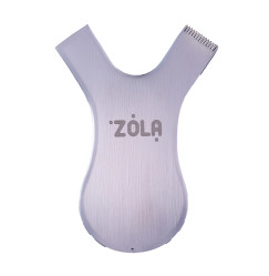 ZOLA metalowy APLIKATOR-grzebień – COMB Applicator – SREBRNY
