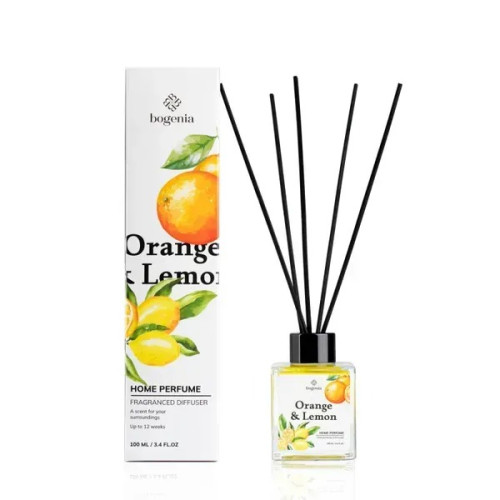 Аромадифузор для дому Bogenia - Home Perfume - Orange & Lemon (BG360 №006), 100 мл